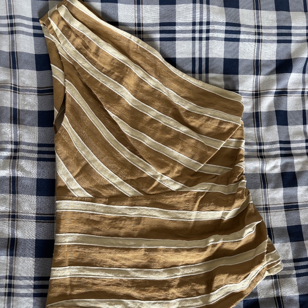 Zara One Shoulder Top